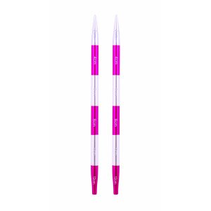 KnitPro SmartStix Utskiftbare Rundpinner Aluminium 12cm 5,00mm