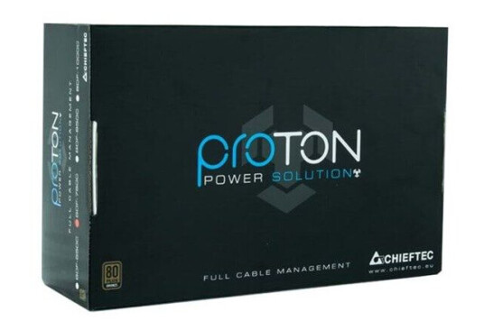 Chieftec Proton Series Strømforsyning (PSU) - 850 Watt - 140 mm - 80 Plus Bronze sertifisert Chieftec Proton Series Strømforsyning (PSU) - 850 Watt - 140 mm - 80 Plus Bronze sertifisert