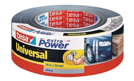 tesa Duct Tape extra Power Universal 50m x 50mm Grey