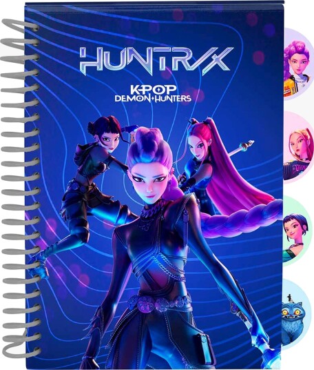 K-Pop Demon Hunters Notatbok A5