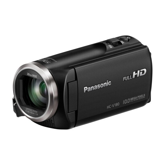 PANASONIC HC-V180 FHD VIDEOKAMERA, SVART