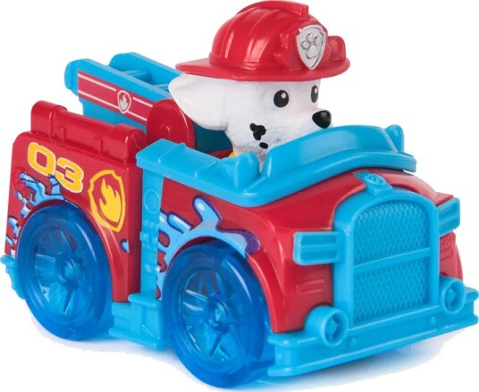 Paw Patrol Lekebil Pup Squad Splash Racer 6,3 Cm Marshall