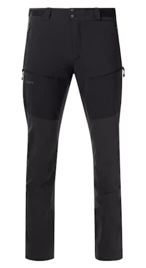 Bergans of Norway Rabot Softshell Pants Herre Black/Dark Shadow Grey 56