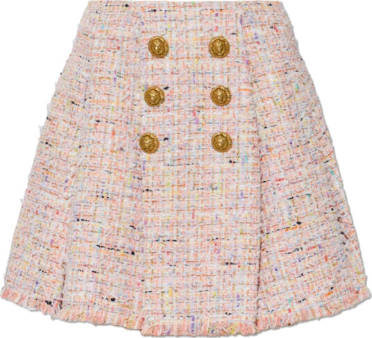 Balmain Dame Skjørt Rosa 2XS,