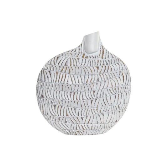 Dkd Home Decor Vase Dkd Home Decor 27 X 11 X 31 Cm Hvit Harpiks Moderne