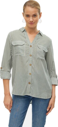 Vero Moda VMBUMPY L/S SHIRT NEW WVN NOOS