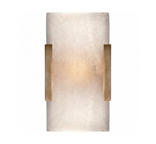 Covet Wide Clip Bath Sconce Antique-Burnished Brass Covet Wide Clip Bath Sconce Antique-Burnished Brass