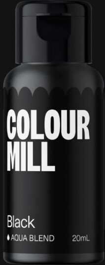 Colour Mill Vannbasert Farge Black 20ml | Slikkepott.No Colour Mill Vannbasert Farge Black 20ml | Slikkepott.No