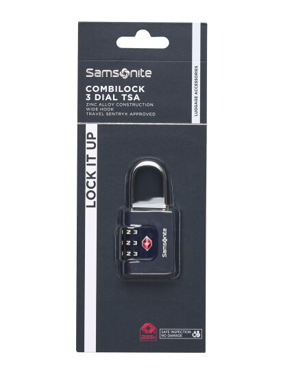 Samsonite Combilock 3 Dial Tsa - Navy - ONE SIZE