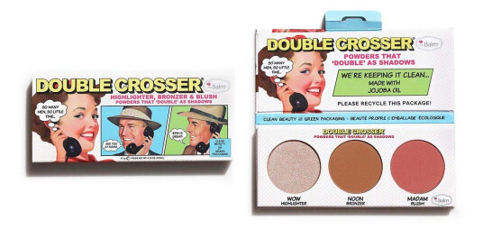 The Balm Double Crosser Trio Palette 8,5 g Sminkepalett
