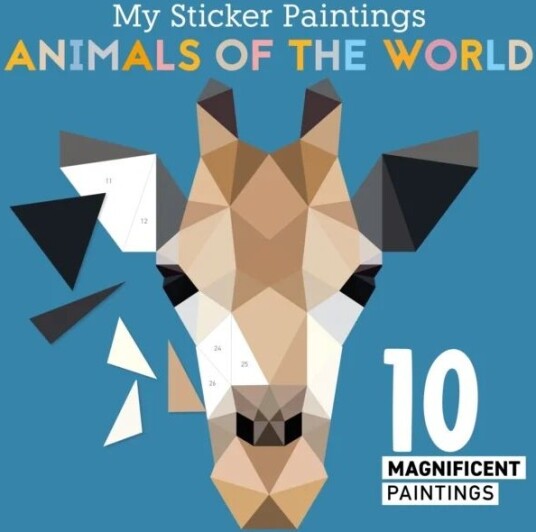 My Sticker Paintings: Animals Of The World Av Clorophyl Editions My Sticker Paintings: Animals Of The World Av Clorophyl Editions