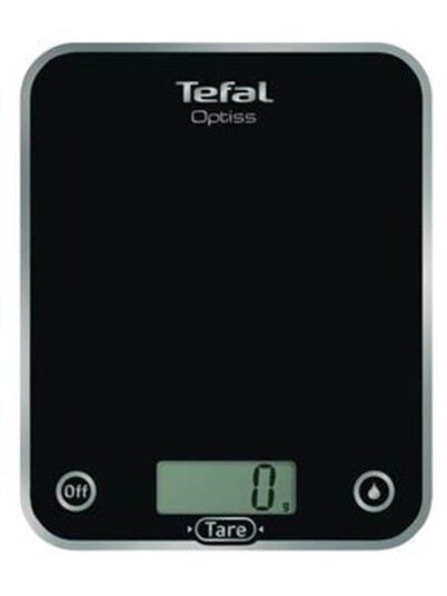 Tefal Kjkkenvekt Kitchen Scale Optiss Black Tefal Kjkkenvekt Kitchen Scale Optiss Black