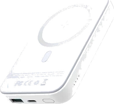 Joyroom 10000mAh MagSafe Powerbank Hvit med 20W hurtiglading Joyroom 10000mAh MagSafe Powerbank Hvit med 20W hurtiglading