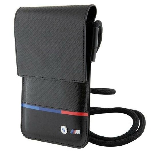 Torebka BMW Bmowbpucartcbk Lommeveske Czarny/Svart Carbon Tricolor Line Torebka BMW Bmowbpucartcbk Lommeveske Czarny/Svart Carbon Tricolor Line