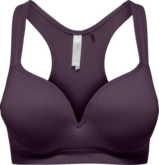 Only Play Onpmartine 2 Seam Bra Noos   Purple   S