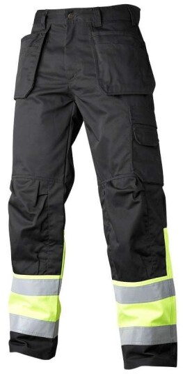 Top Swede Midjebyxa 2171 Klass 1 Svart/gul D92 Top Swede Midjebyxa 2171 Klass 1 Svart/gul D92