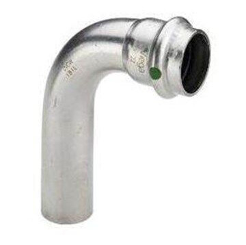 Viega Sanpress Inox 90° Bøyning 15mm Rustfritt Stål for Vann og Varme