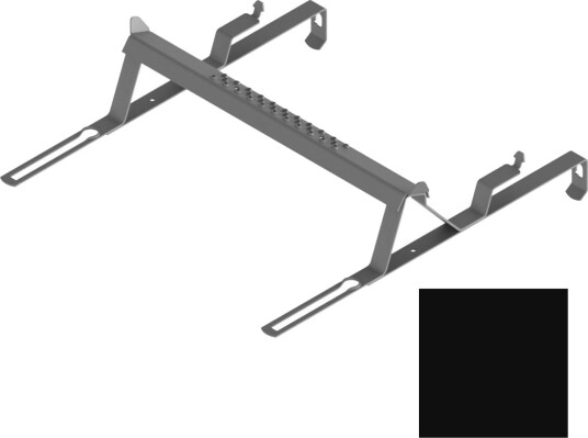 Stigetrinn Lobas TR-TL for Tegl- og Betongtakstein Svart (ca RAL 9005), cc-mål 430
