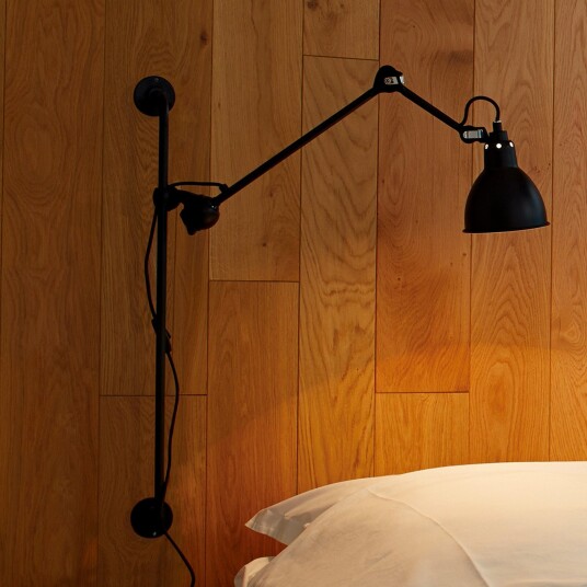 Vegglampe Lampe Gras 201 Round Svart Stue Metall Design 14 78 Svart