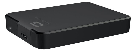 WD Elements Portable 4 TB Ekstern Harddisk USB 3.2 Sort