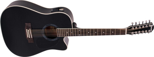 Dimavery Dr-612 Western Guitar 12-String, Svart Dimavery Dr-612 Western Guitar 12-String, Svart