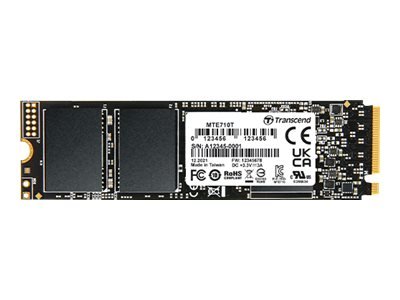 Transcend Mte710t - Ssd - 512 Gb - Intern - M.2 2280  Dobbelsidig  - Pcie 4.0 X4  Nvme 