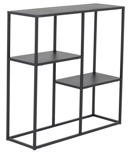 Venture Design Staal hylla Svart 80 x 26 cm