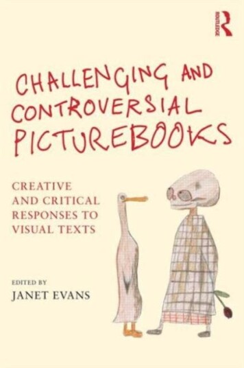 Challenging And Controversial Picturebooks