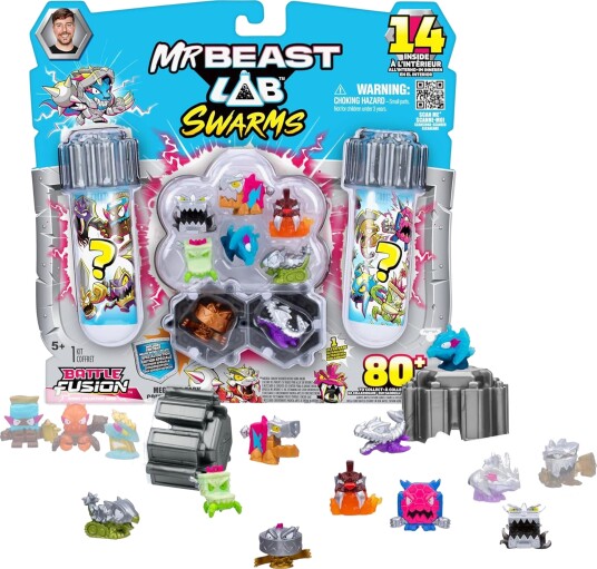 MrBeast Lab Samlefigur Batttle Fusion Surprise 14-Pakk