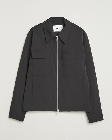 Nn07  Alban Bomber Jacket Black