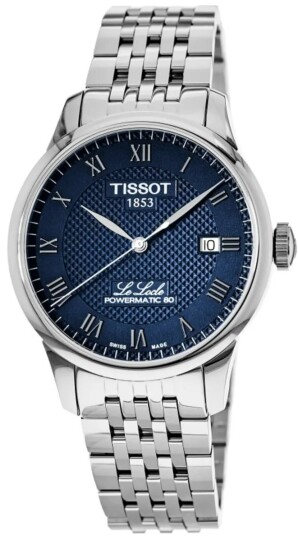 Tissot Herreklokke T006.407.11.043.00 Le Locle Blå/Stål Ø39 mm