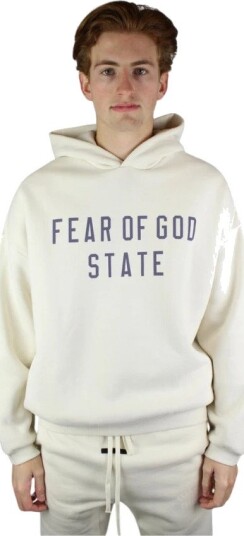 Fear Of God Herre Gensere & Hettegensere Hvit M,