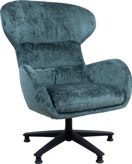 Lenestol HOME4YOU Karolina 106x40xh76 cm, eik - Grønn