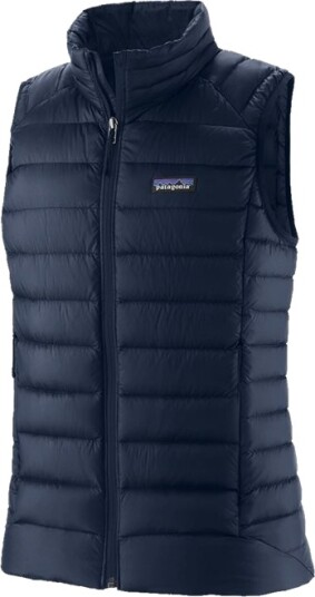 Patagonia W"s Down Sweater Vest Smolder Blue