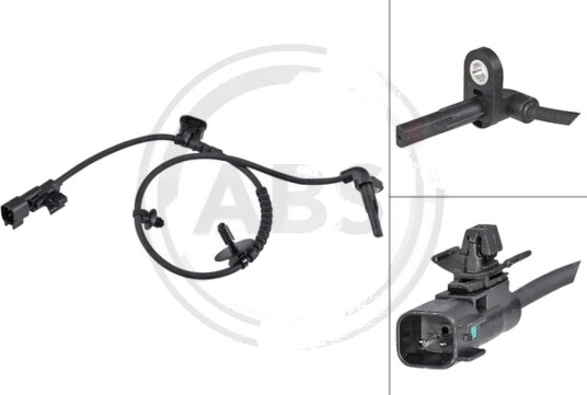Sensor, ABS A.B.S. 31861 Sensor, ABS A.B.S. 31861
