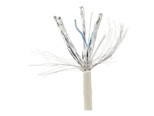 Cablexpert - Samlet Kabel - 305 M - Skjermet Beskyttet Tvunnet Parkabel (Sttp) - Cat 6A - Solid - Grå