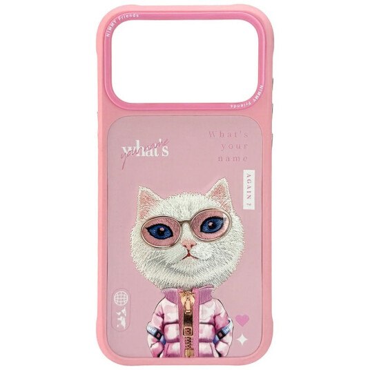 Nimmy CoolCute 2.0 Katte deksel for iPhone 17 Pro   Rosa