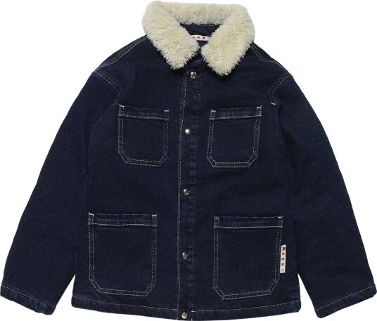 Marni Denimjakke m. Fôr   Navy   Marni   6 år (116)   Denimjakker   Blå