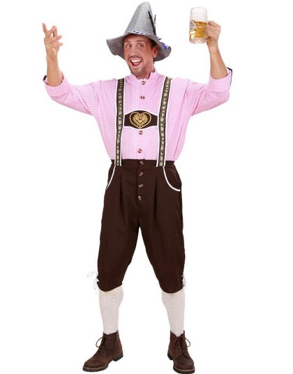 Oktoberfest Tyroler Mann Kostyme Oktoberfest Tyroler Mann Kostyme