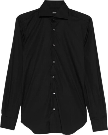 Barba Napoli Herre Skjorter Svart 7XL, Barba Napoli Herre Skjorter Svart 7XL,