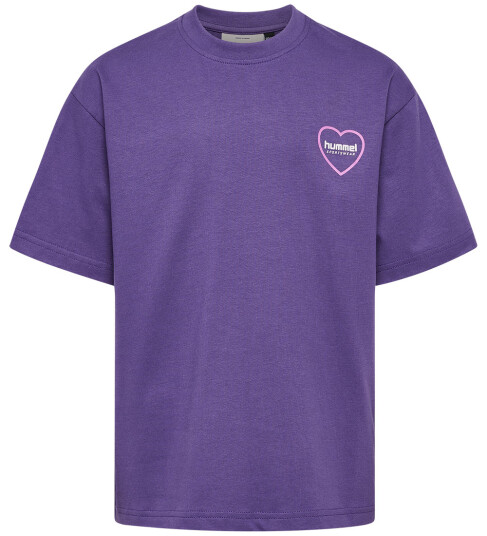 Hummel T skjorte HmlJR Loose Mystisk 4 år 104 T skjorte Lilla Hummel T skjorte HmlJR Loose Mystisk 4 år 104 T skjorte Lilla
