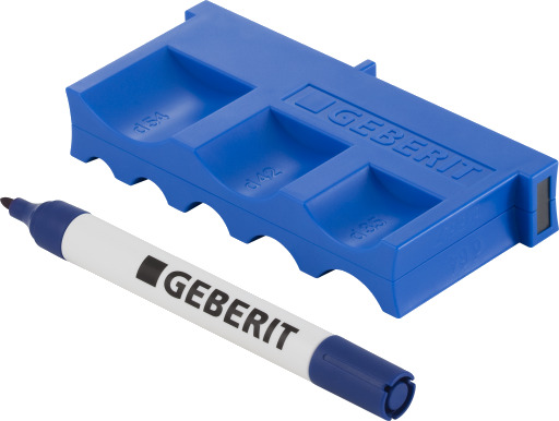 Geberit Mapress mal for innsettingsdybde