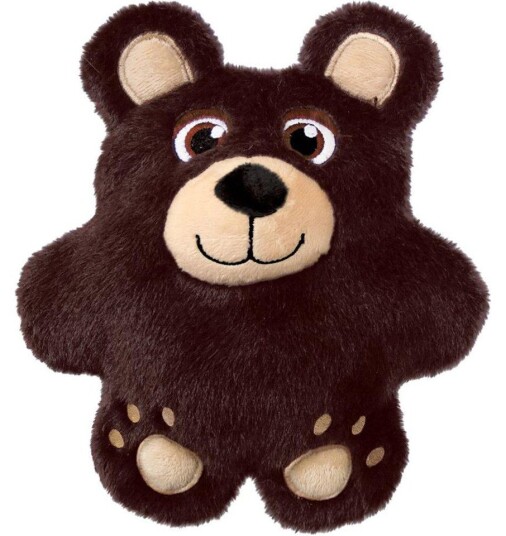 Kong Snuzzles Plysjbamse Til Hund M 21,5x21,5x9cm Bjørn