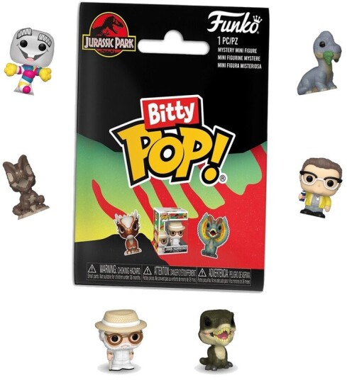 Funko Bitty POP! Singles: Jurassic Park One Random Bitty POP! Per Purchase