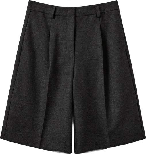 Sofie Schnoor Elsysw Bermuda Suiting Shorts Grey 42
