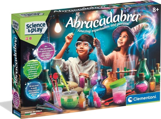 Clementoni Science And Play Kjemisett Abracadabra