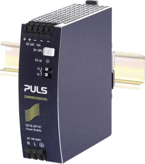 Puls Dimension CP10.241 S1 Din Skinne Strømforsyning 10A 240W