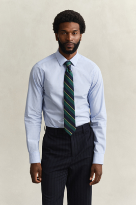 Gant Stripete stretchpoplinskjorte LAVENDER BLUE XL Gant Stripete stretchpoplinskjorte LAVENDER BLUE XL