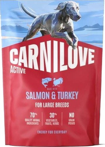 Carnilove Dog Adult Active Large Breed Salmon & Turkey (1,5 kg)