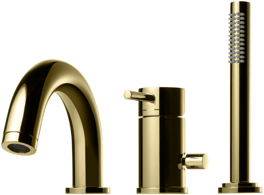 Tapwell Bi047 Dusj Og Badekarbatteri Honey Gold Tapwell Bi047 Dusj Og Badekarbatteri Honey Gold